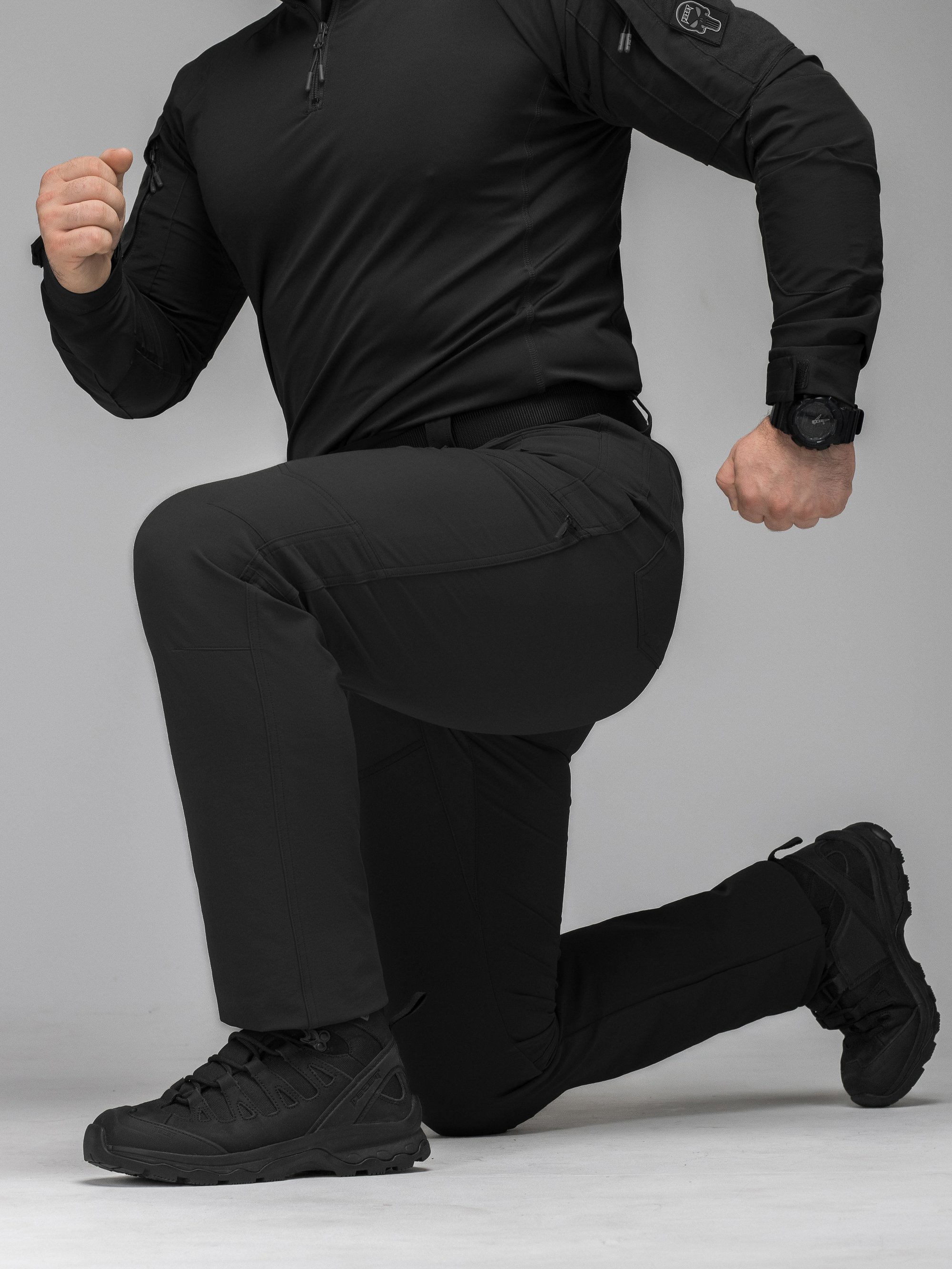 Штани карго тактичні BEZET TactDry 240 чорний - Фото 9