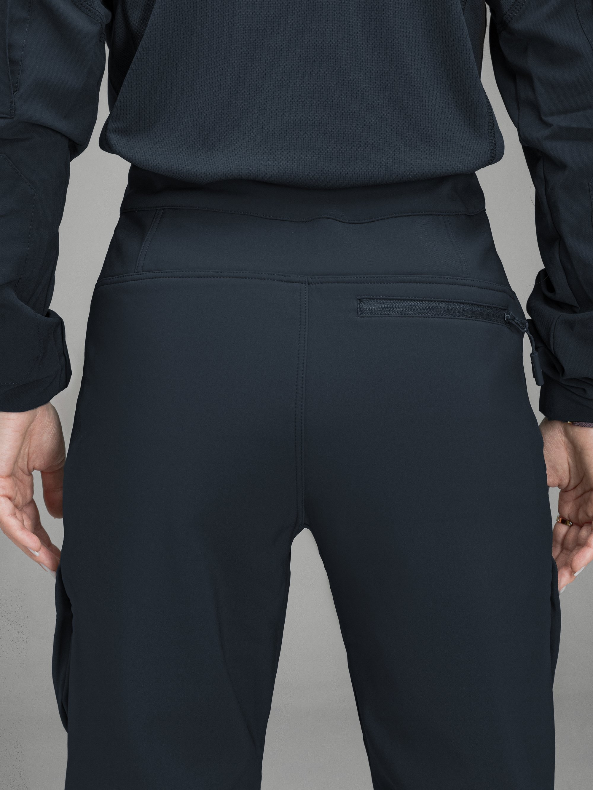 Брюки карго тактичні жіночі Softshell BEZET Techwear синій - Фото 11