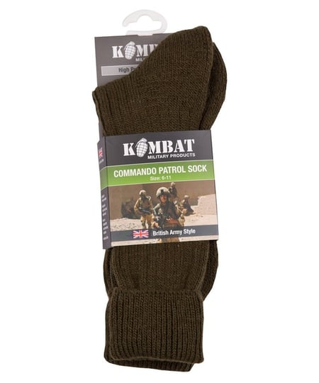 Шкарпетки KOMBAT UK Patrol Socks оливковий KOMBAT