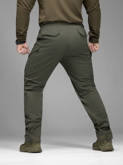 Штани карго тактичні BEZET Onyx хакі - Фото 14