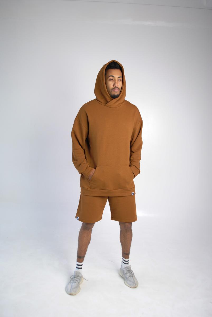 Комплект шорти худі карамель Hi mate