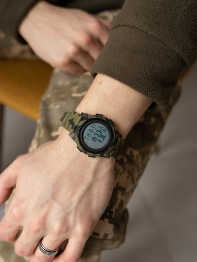 Чоловічий тактичний годинник Skmei Military New - Фото 3