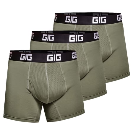 Комплект трусів Dynamic air подовжені. Колір Ranger Green, 3 шт GIG MILITARY