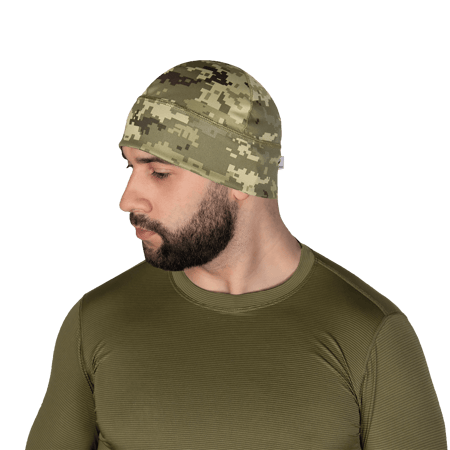 Шапка Camotec Beanie 2.0 CoolPass Піксель KOMBAT