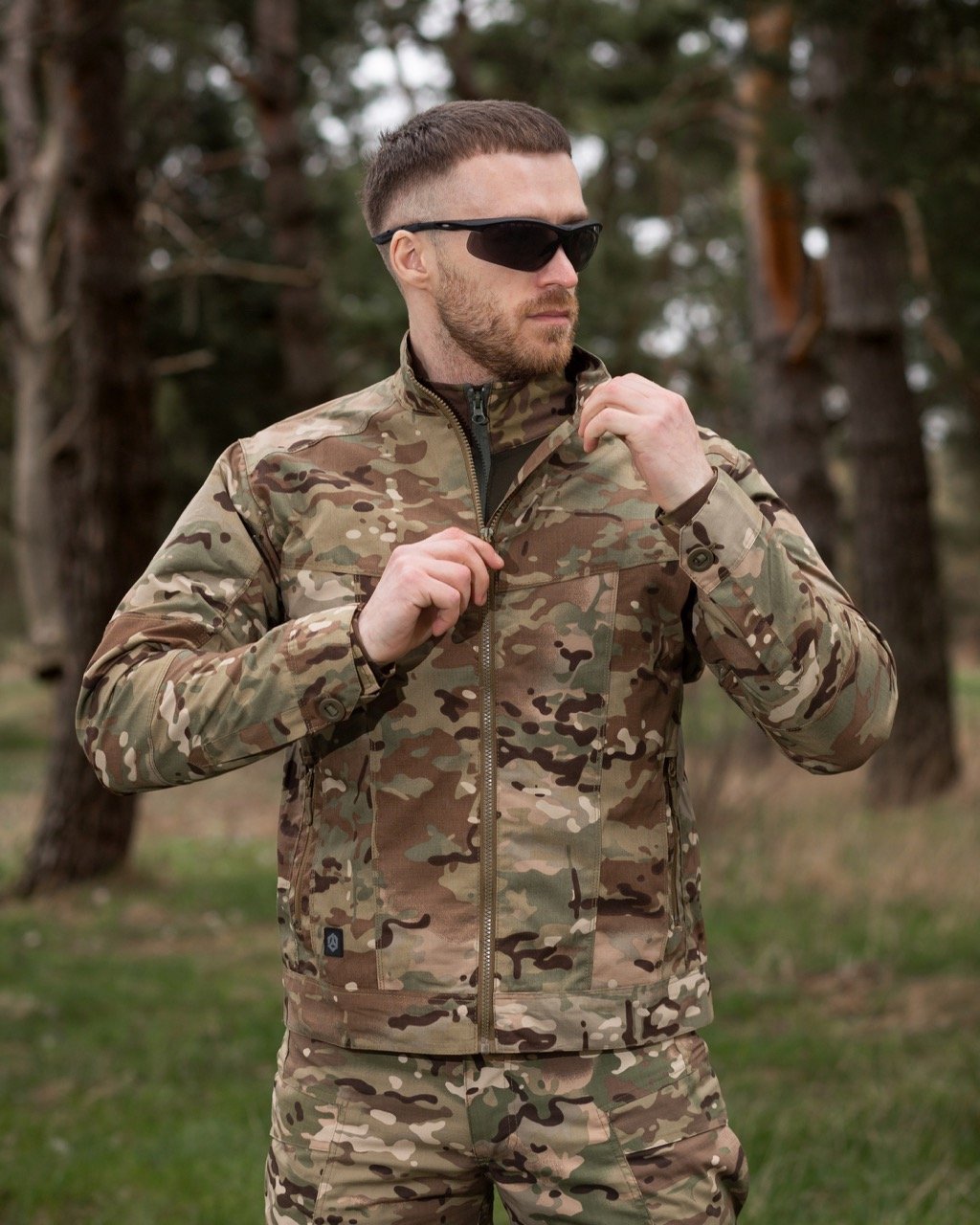 Куртка ветровка тактическая BEZET Shooter мультикам - Фото 16