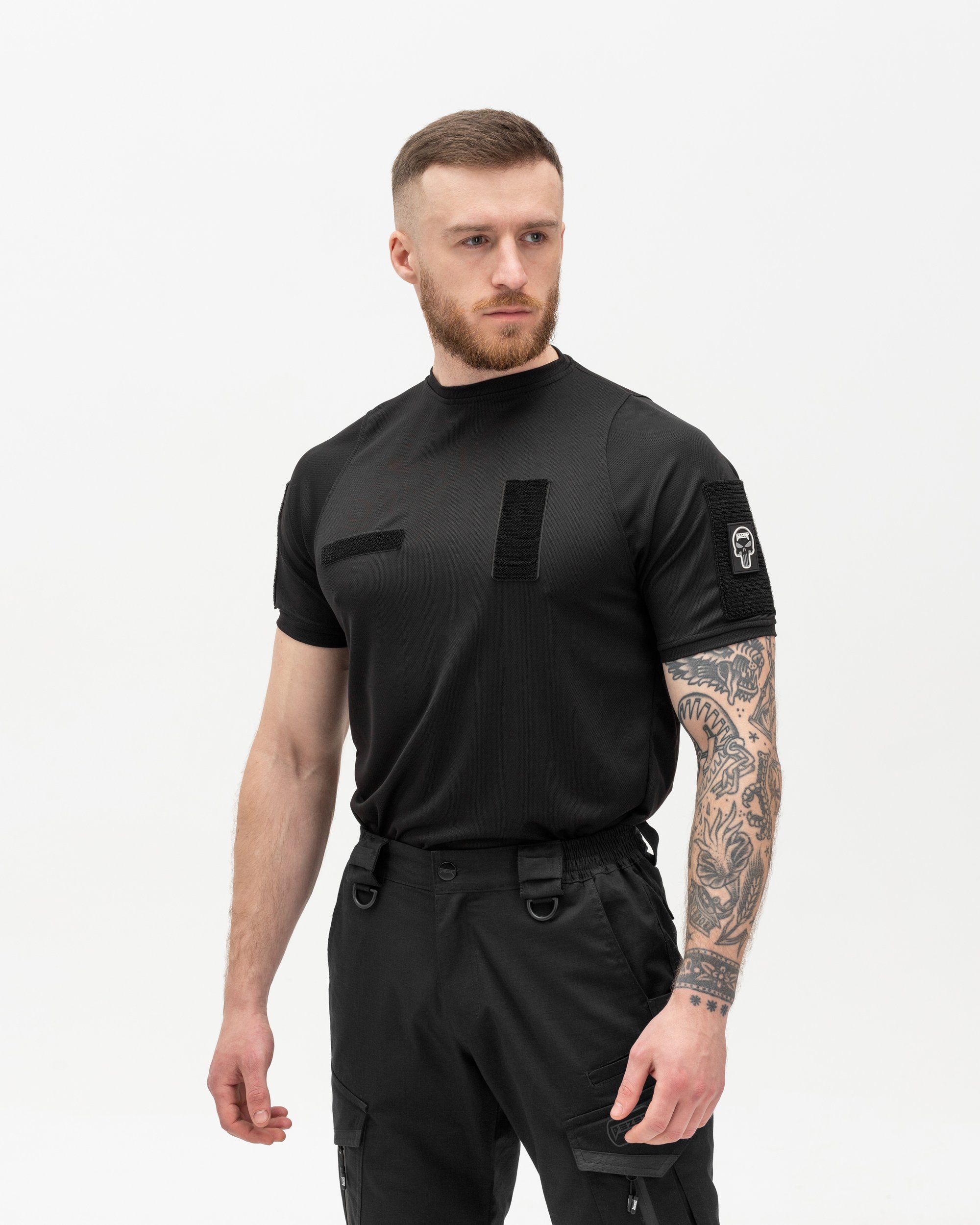 Футболка швидкосохнуча тактична BEZET чорний - Фото 1