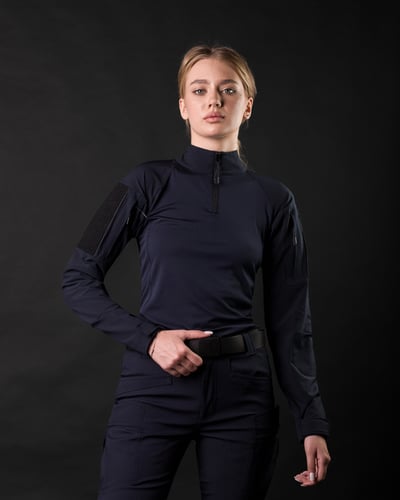 Сорочка тактична жіноча BEZET Combat синій - Фото 3