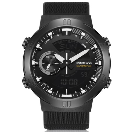 Чоловічий водостійкий тактичний годинник North Edge Hornet