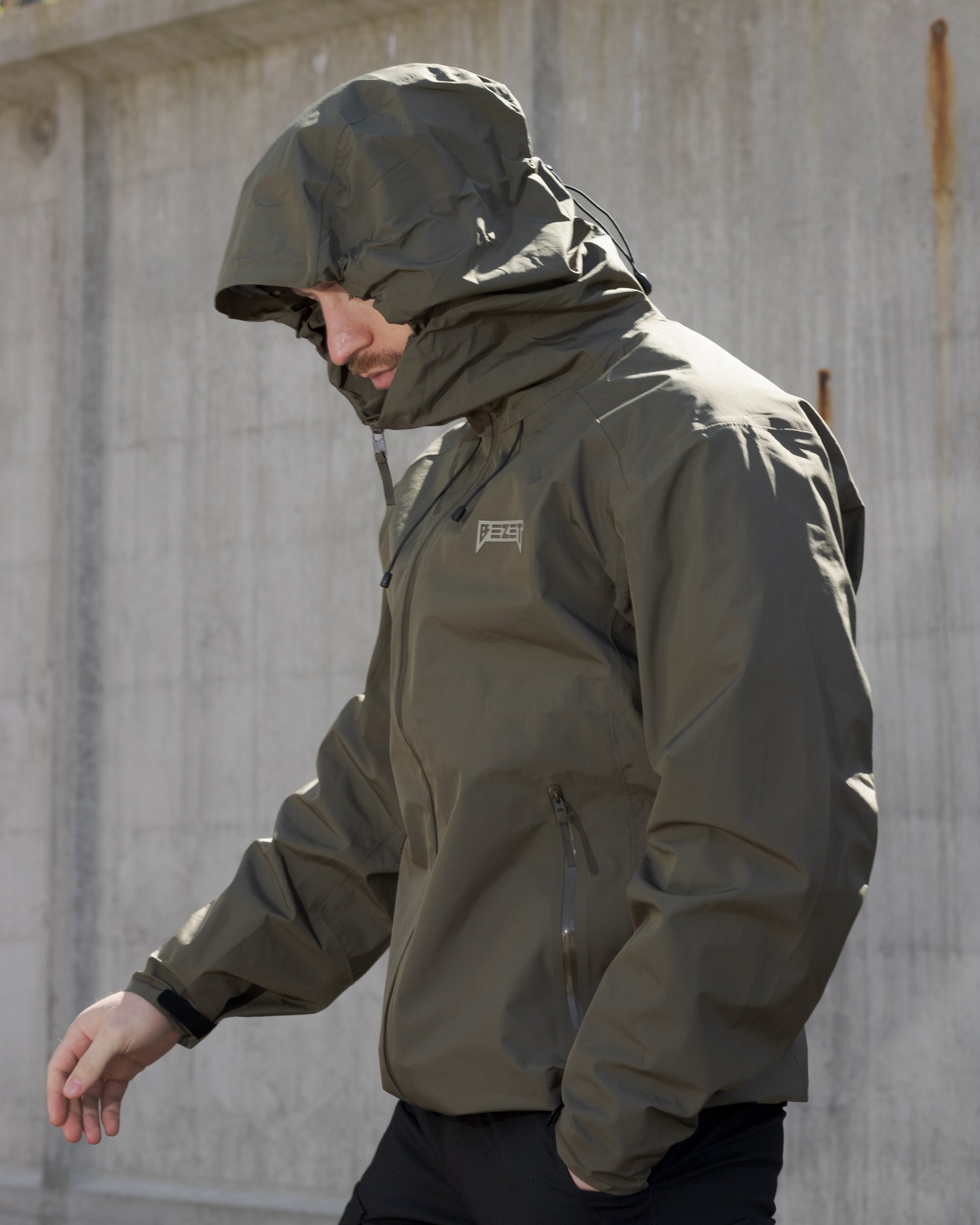 Куртка вітрівка BEZET ShieldTech хакі - Фото 47