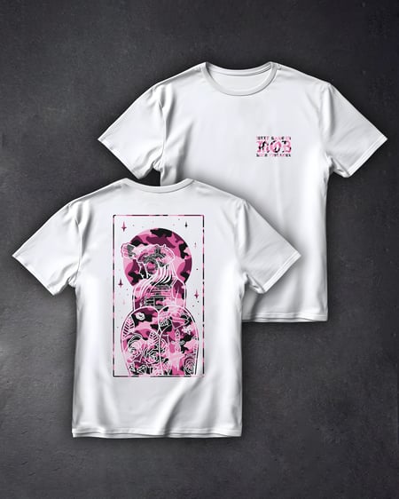 Футболка з принтом Camouflage Girl бла We feel