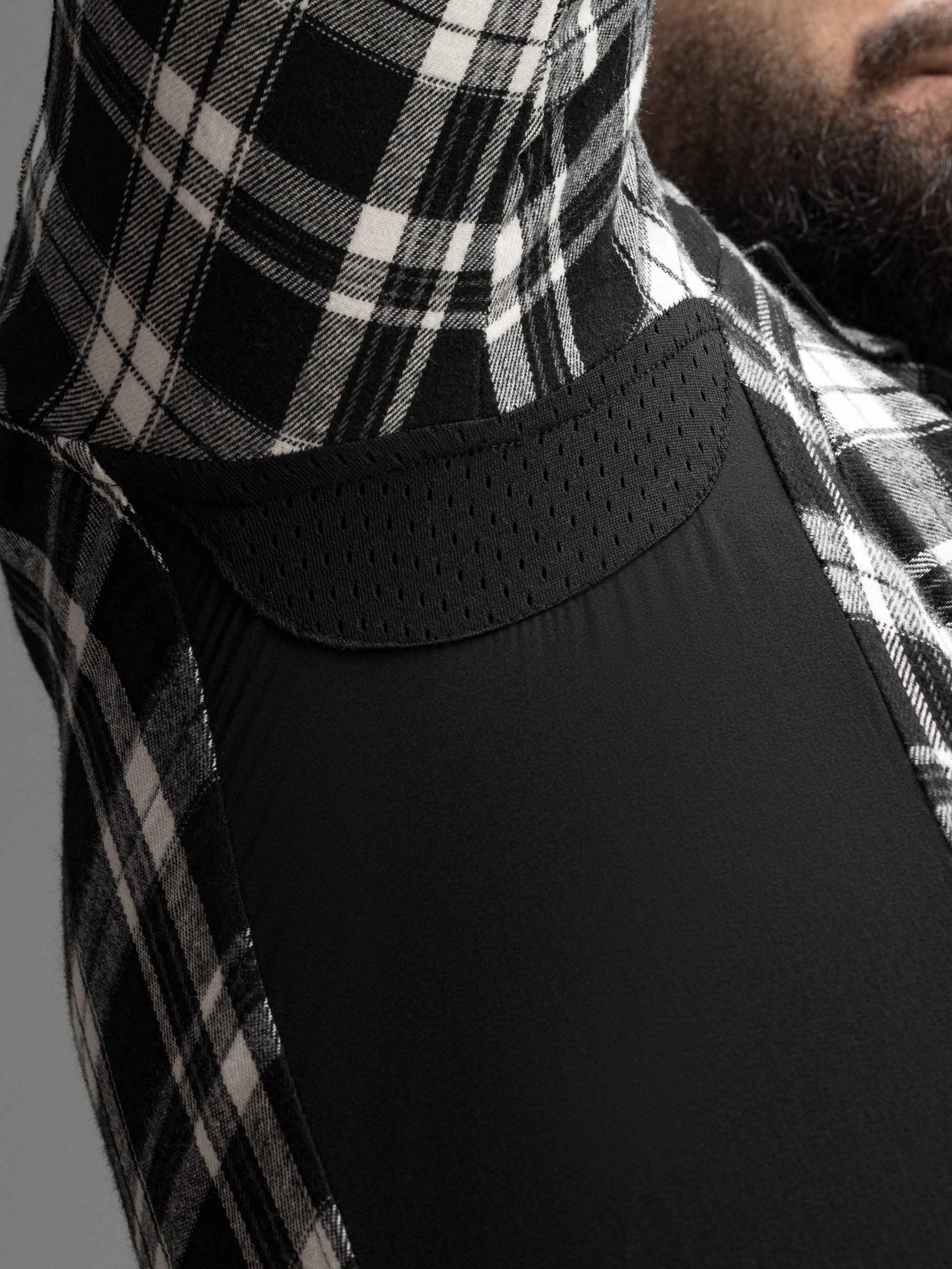 Сорочка фланелева BEZET Defender чорний/білий - Фото 20