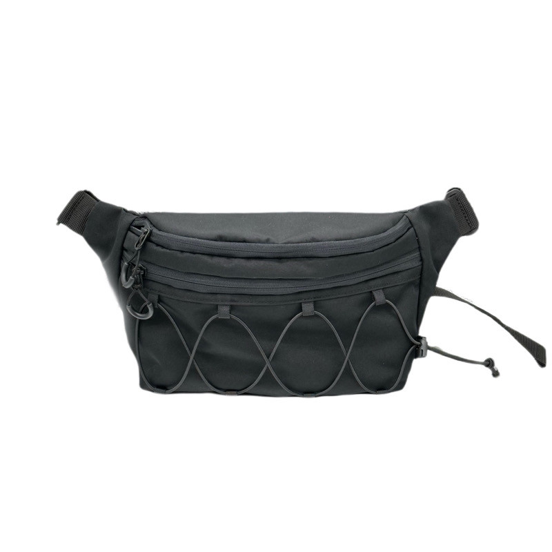 Тактична бананка на пояс з кріпленням Оксфорд чорна HardKIT