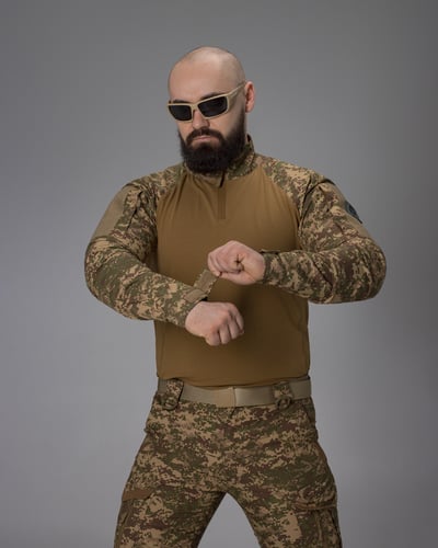 Сорочка тактична BEZET Combat хижак - Фото 1