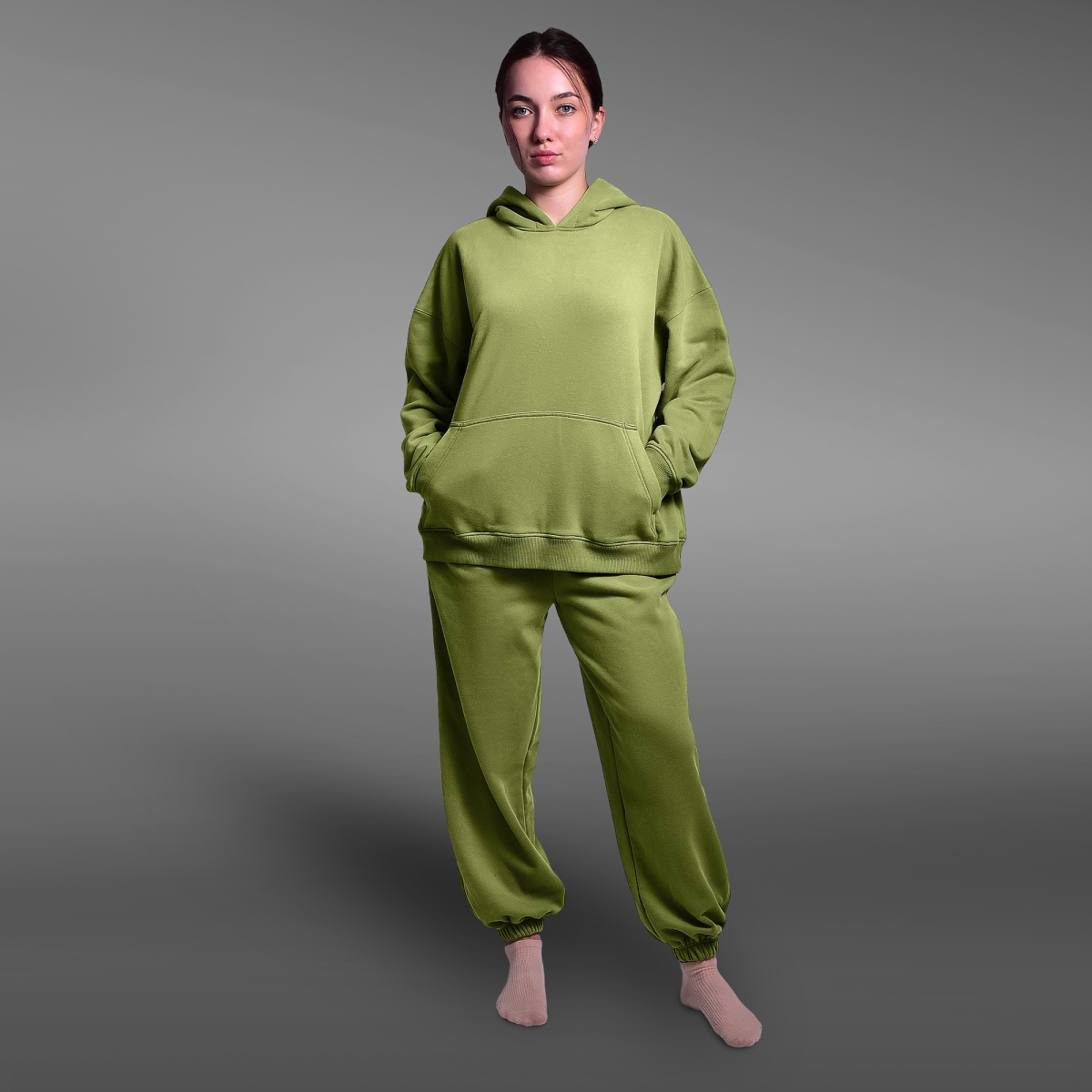 Спортивні штани жіночі. Ranger Green - Фото 2