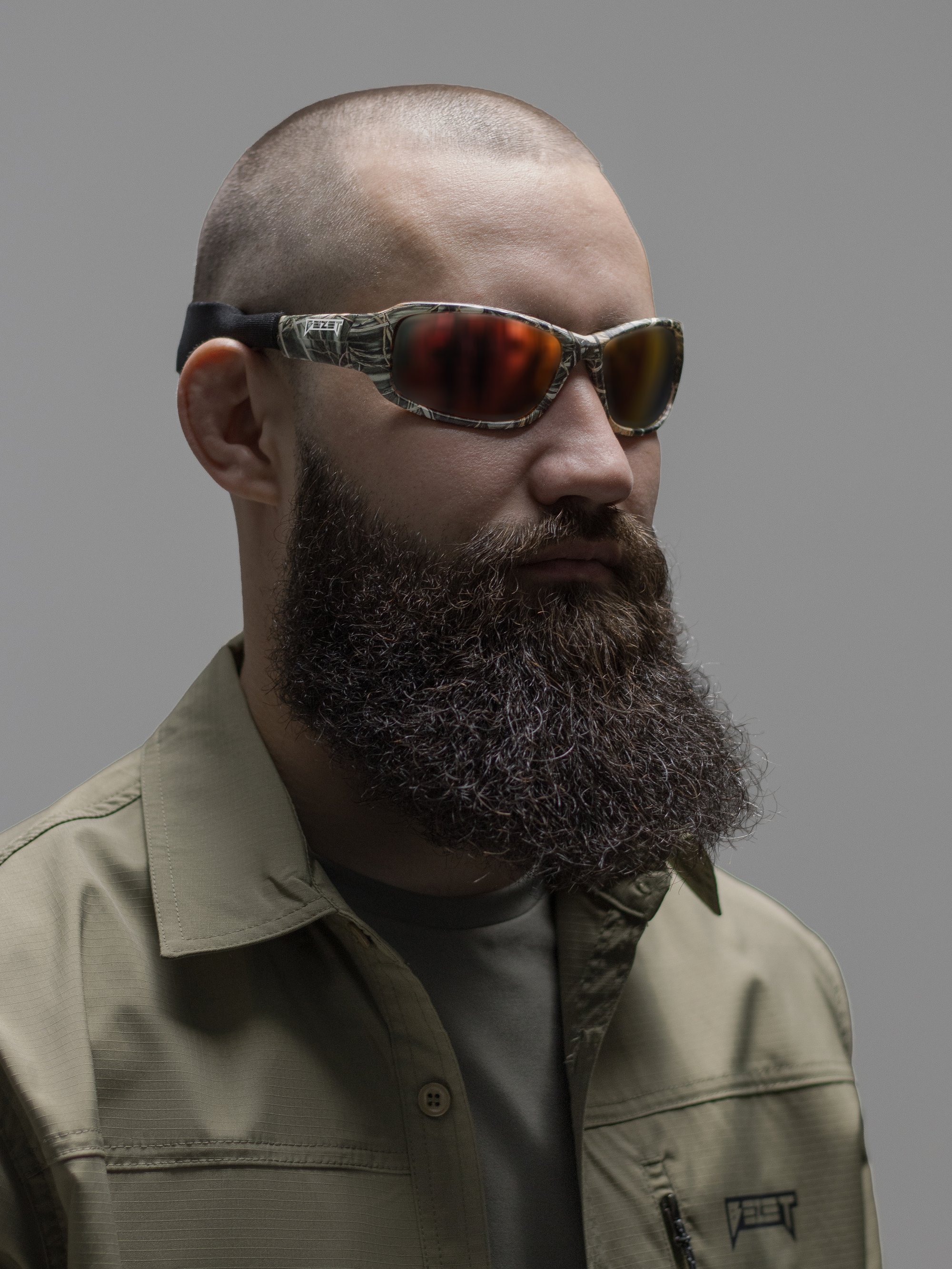 Окуляри тактичні BEZET Shadow 2.0 камуфляжний - Фото 8