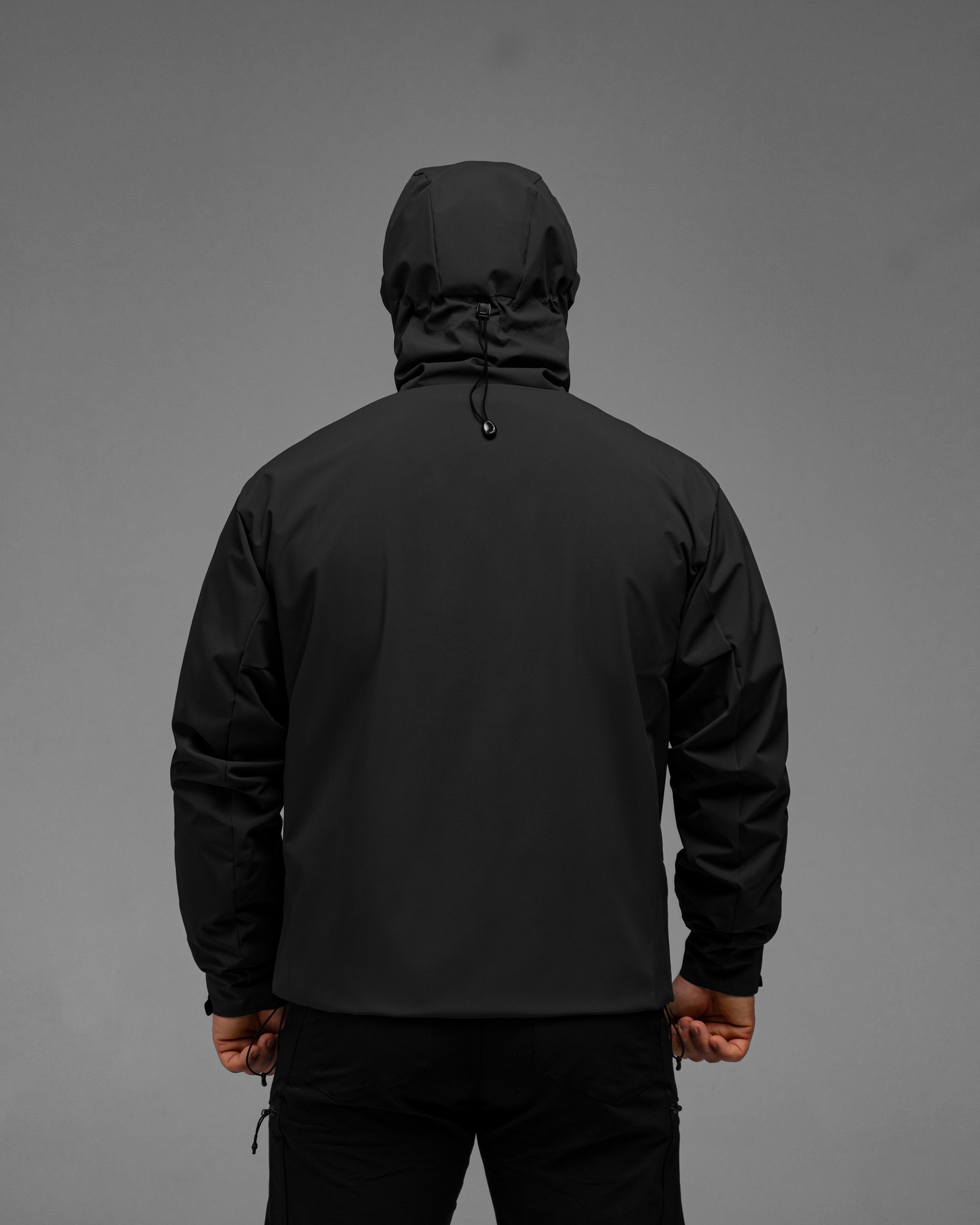 Куртка вітрівка BEZET WindBreaker чорний - Фото 14