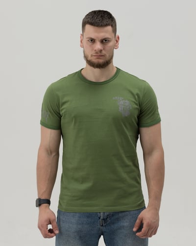 Футболка BEZET Commando хакі - Фото 2