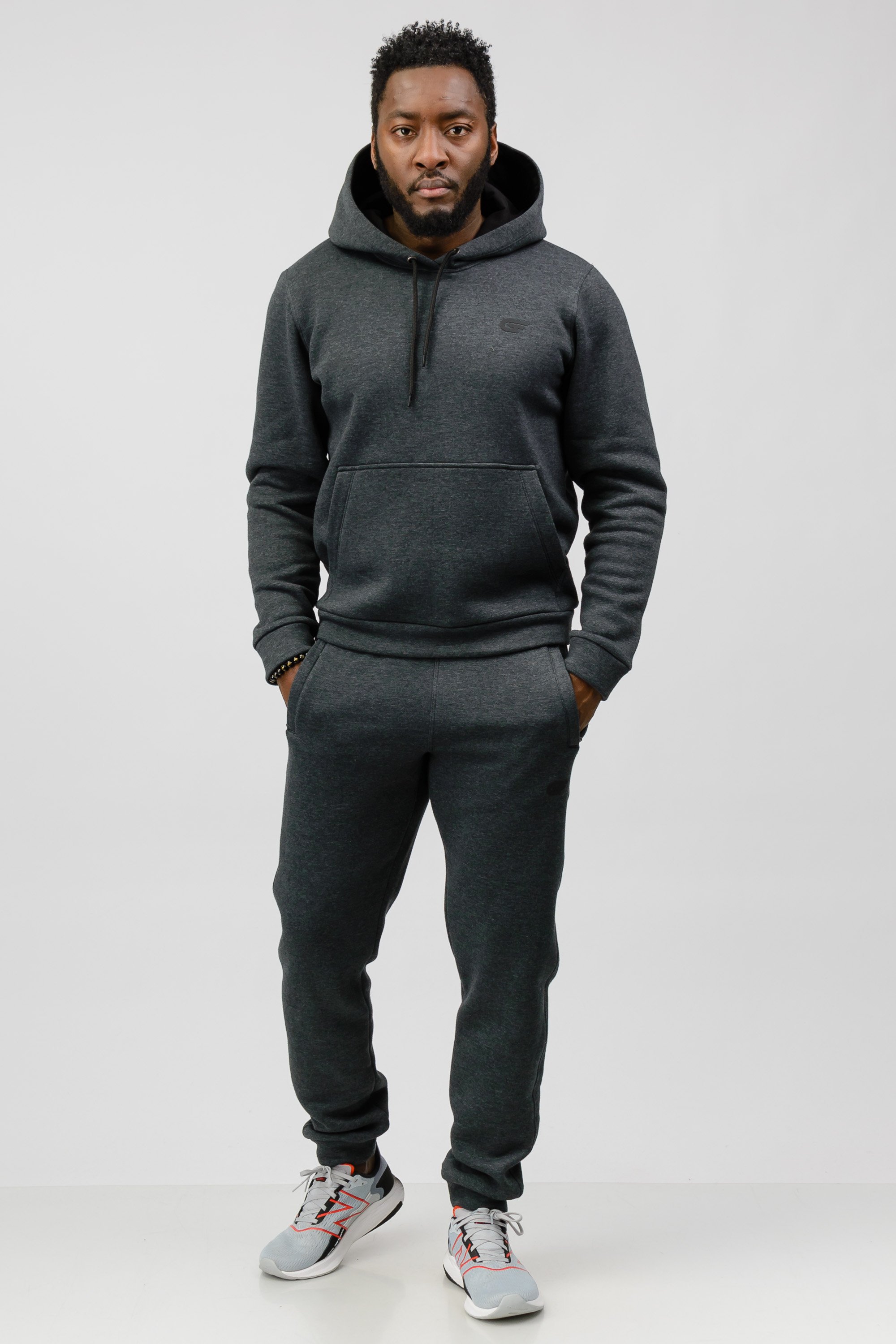 Утеплений спортивний костюмі GFSPORT сірий