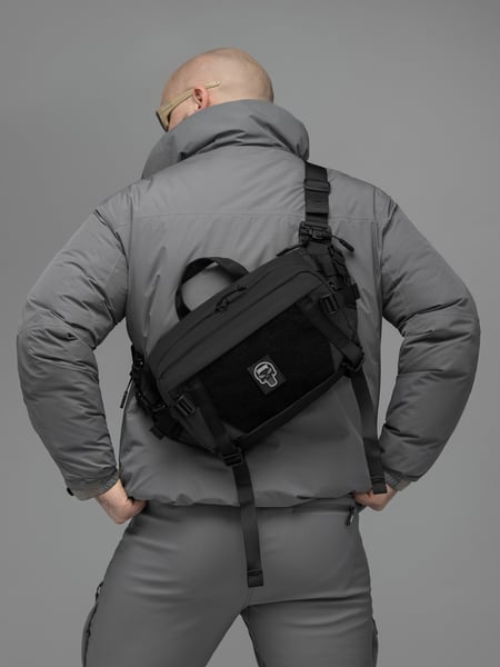 Поясна сумка BEZET Iron чорний