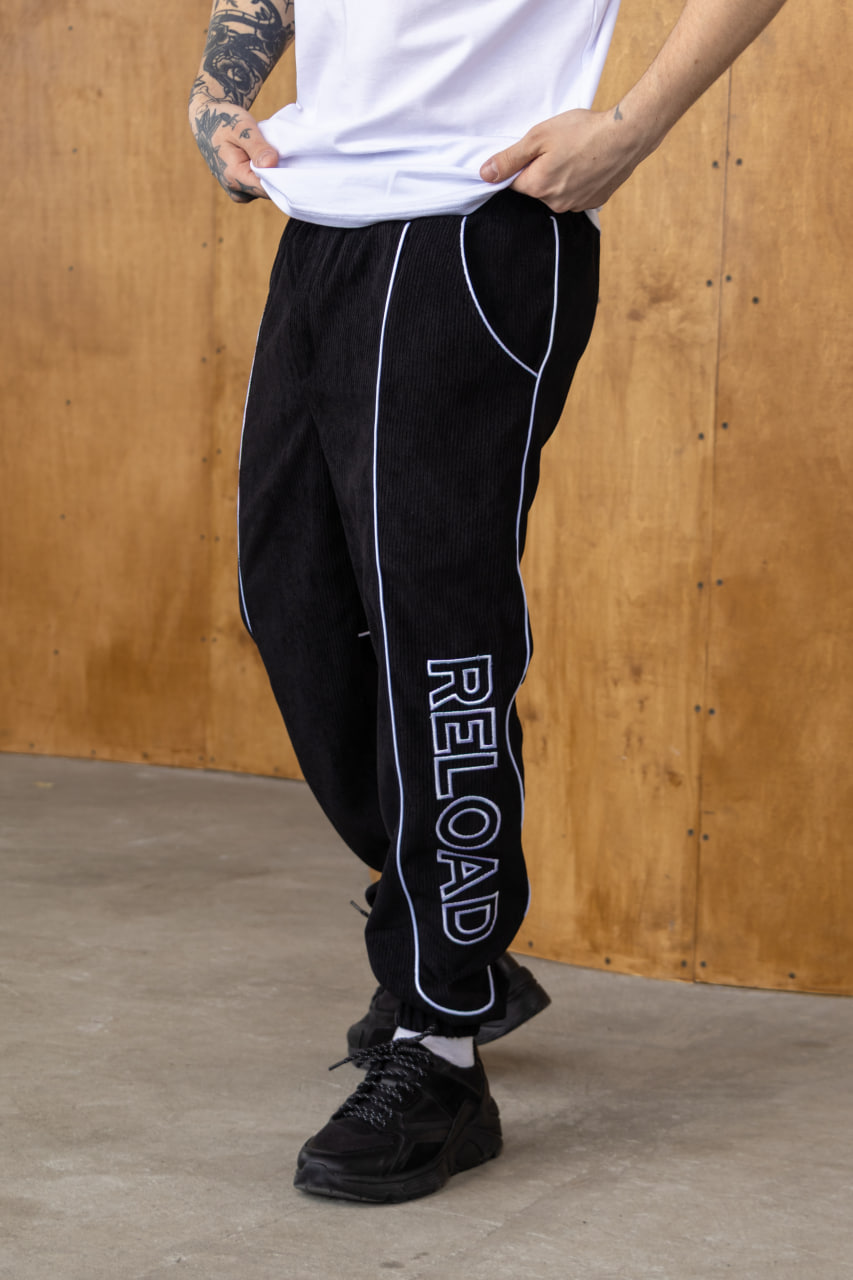 Штани Reload - Gem, чорний