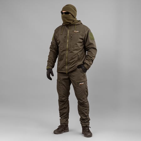 Комплект мілітарі "TRAVEL DEFENCE" 2 в 1 DARK OLIVE Armoline