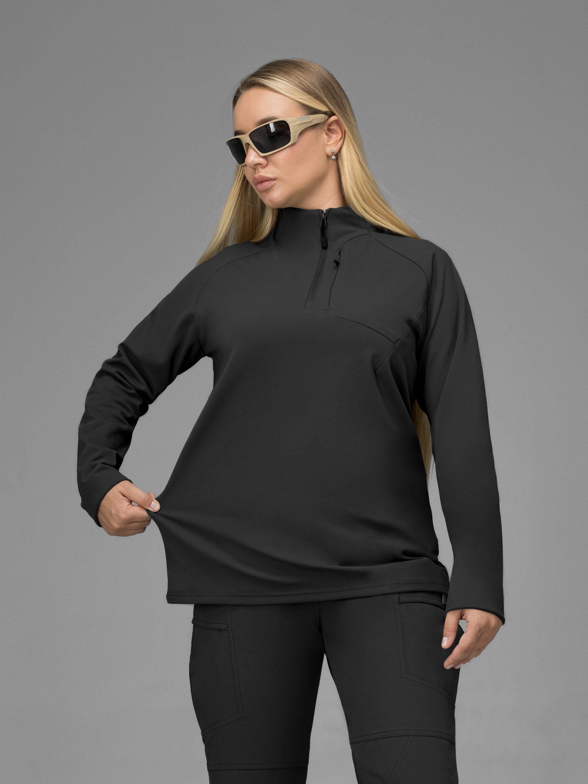 Кофта жіноча BEZET Active чорний - Фото 6