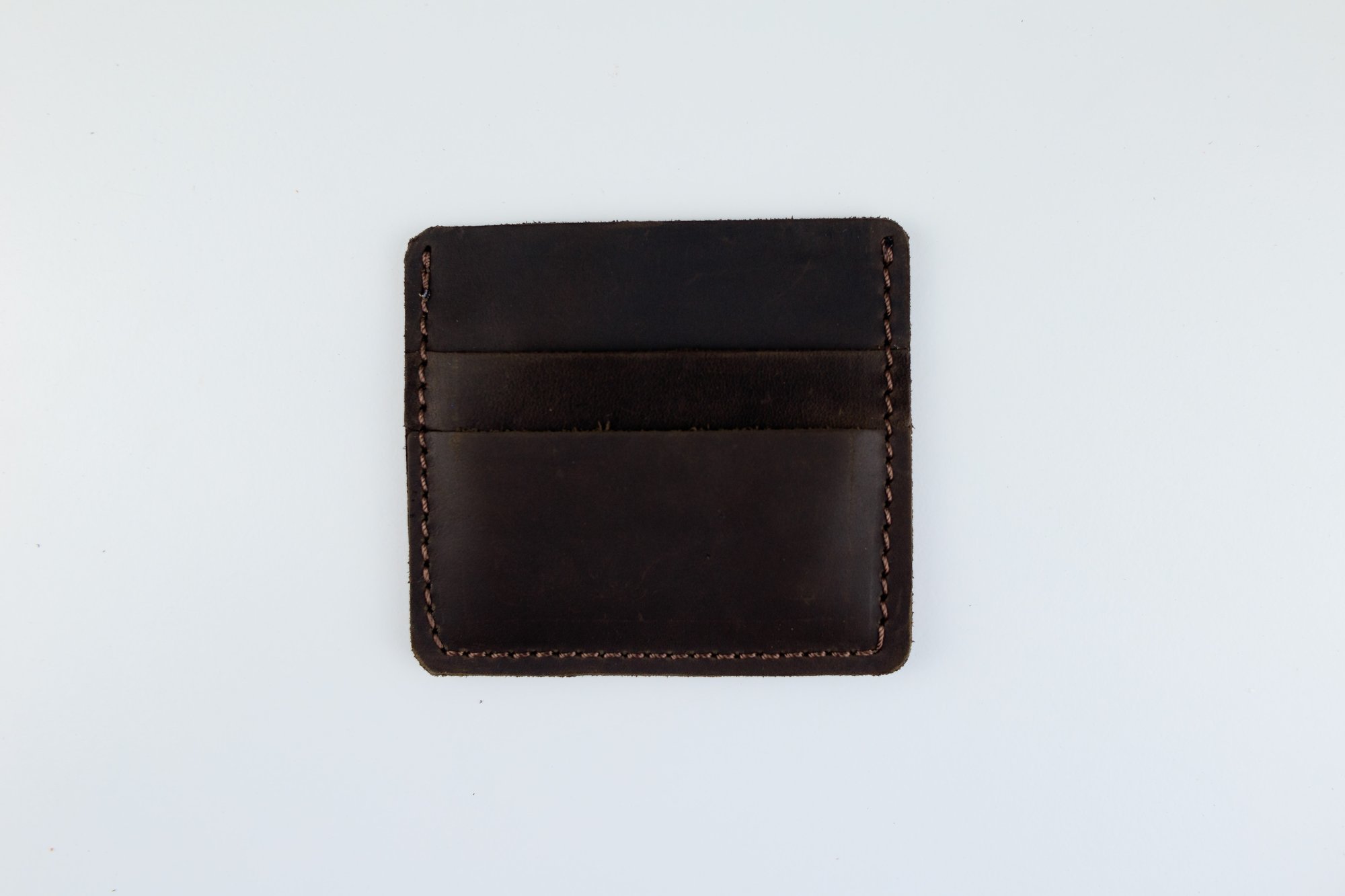 Картхолдер мужской из натуральной кожи коричневый SKILL