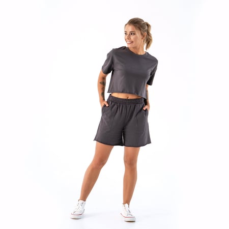 Костюм жіночий комплект шорти та футболка Teamv Jumper