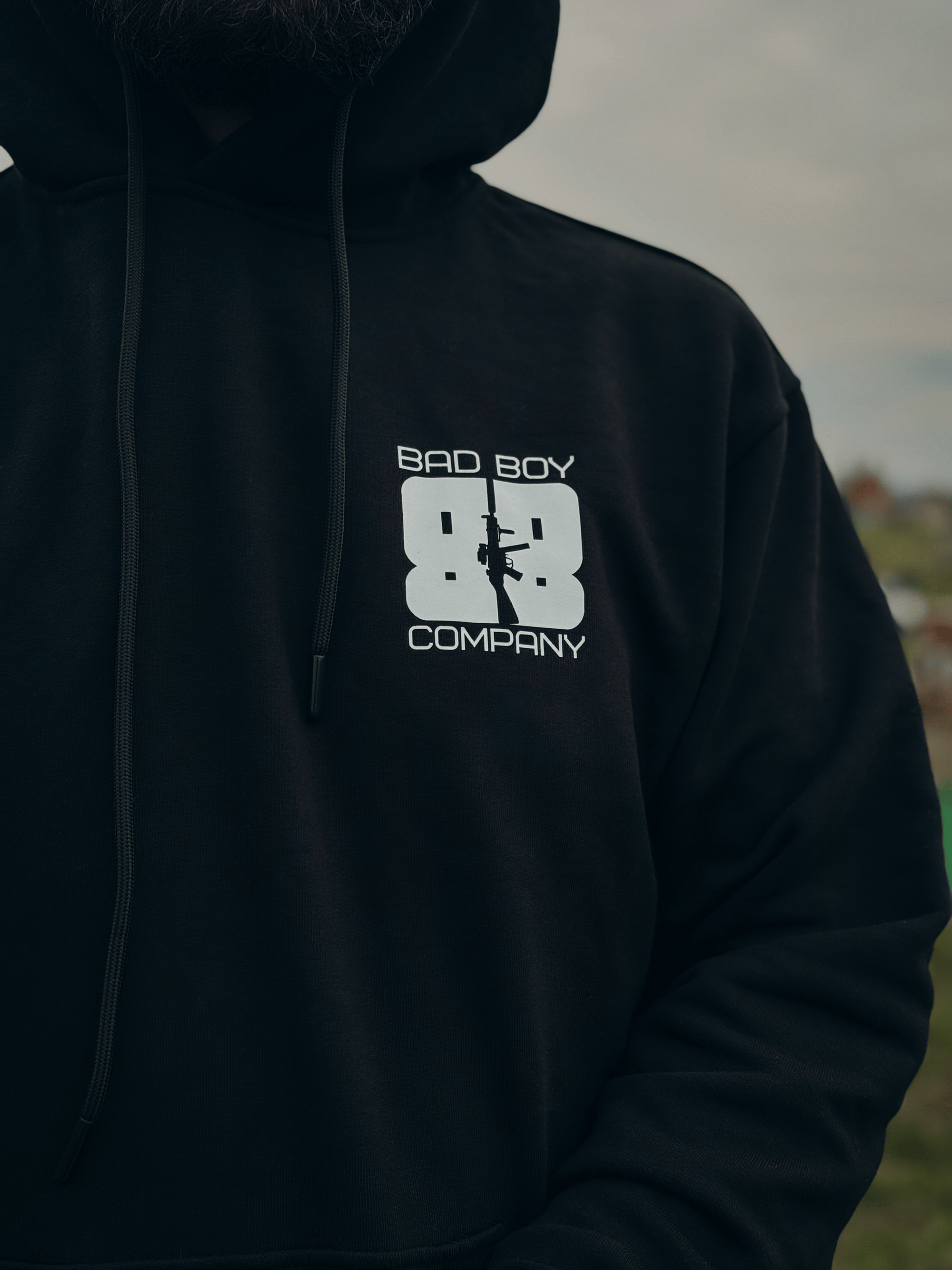 Худі чорне Tactical Life Bad Boy Company – купити в інтернет