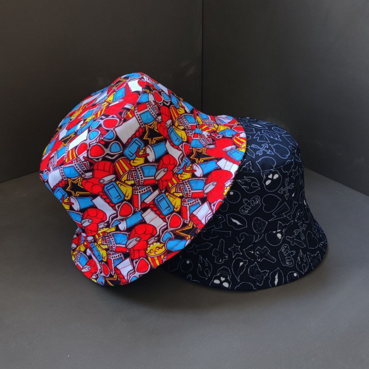 Панама двостороння унісекс Reload Movie/Tatoos