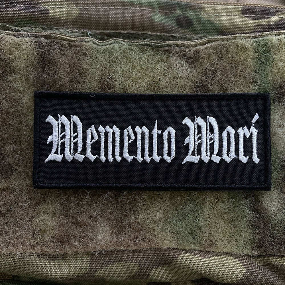Патч "Memento Mori" Paracord By Cat