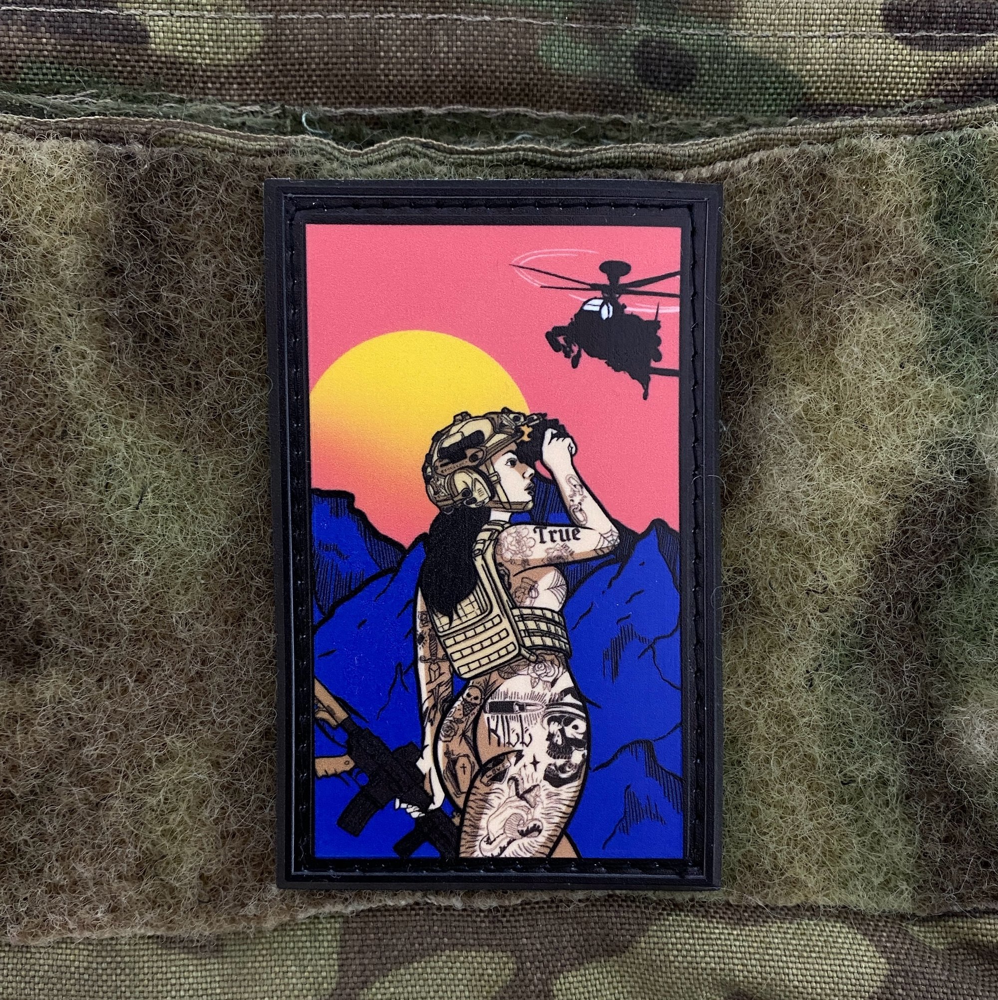 "Девушка с вертолетом" Paracord By Cat