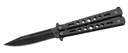 Нож бабочка Benchmade 323B. Черный (00000006919) СПЕЦПРОМ КР