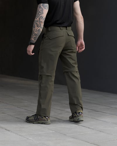 Штани-трансформери BEZET AdventurePro хакі - Фото 29