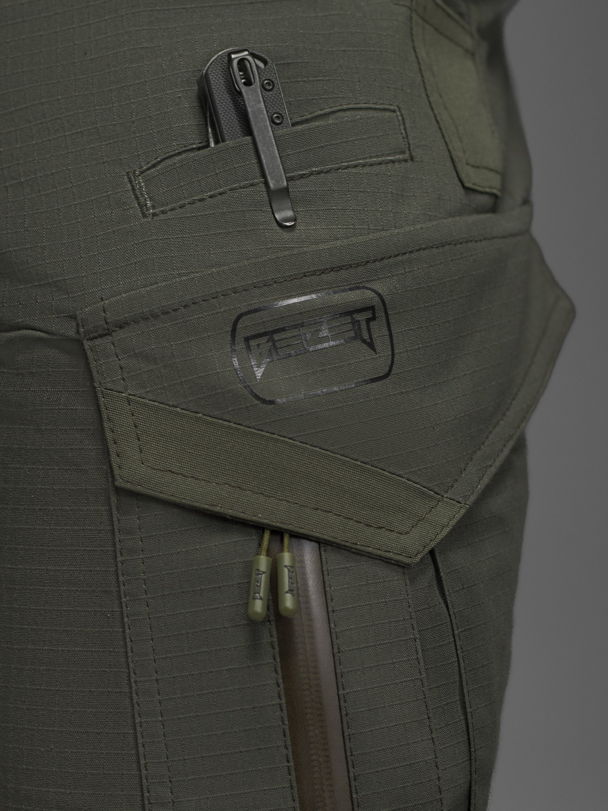 Штани жіночі карго тактичні BEZET Onyx хакі - Фото 9