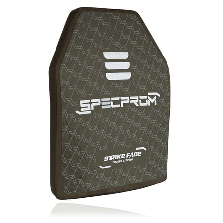 Керамічна бронеплита SPECPROM CAP5-XL-B 5-го класу 3.38 кг, 27.5х35 см Олива