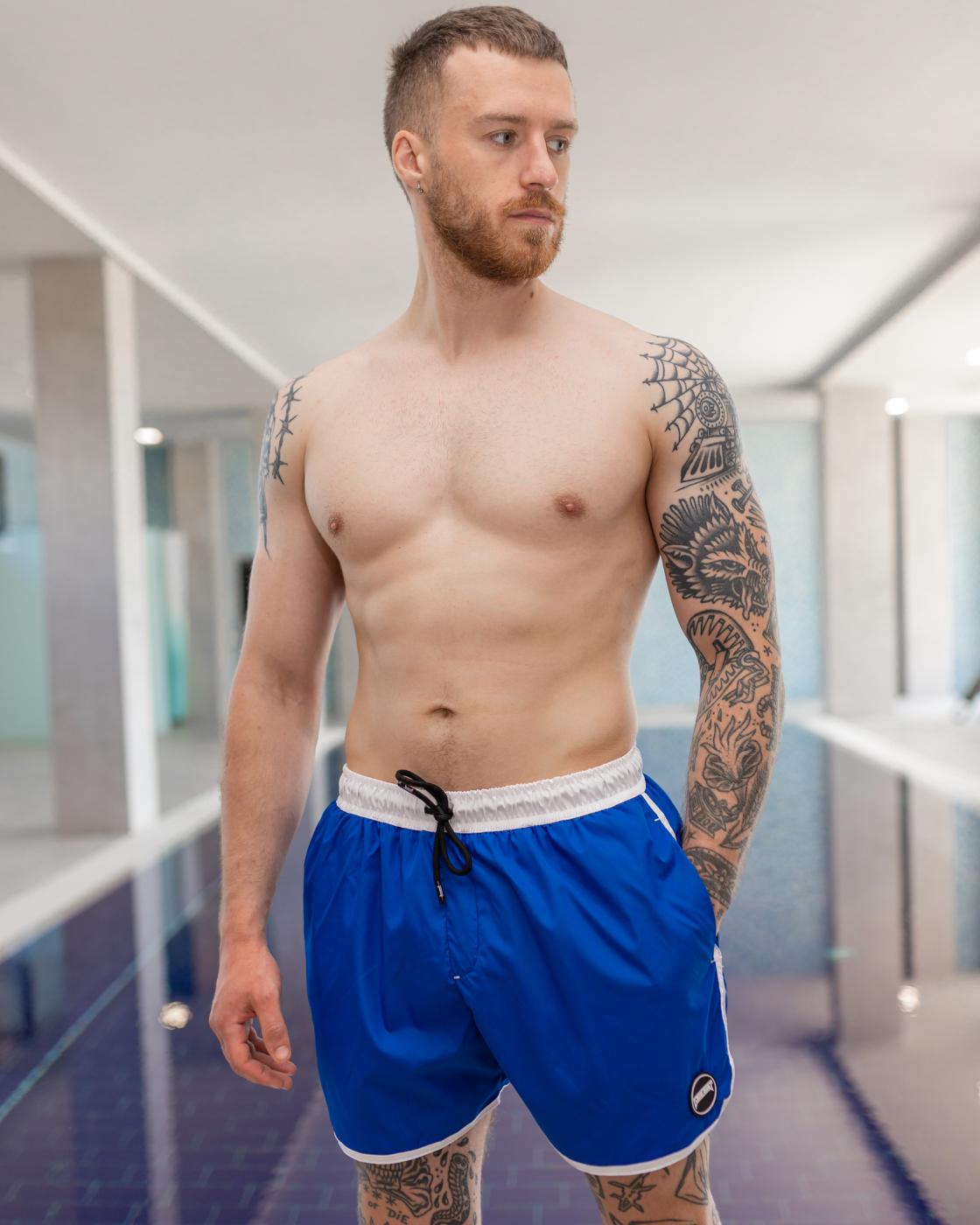 Шорти плавальні BEZET Aqua блакитний - Фото 1