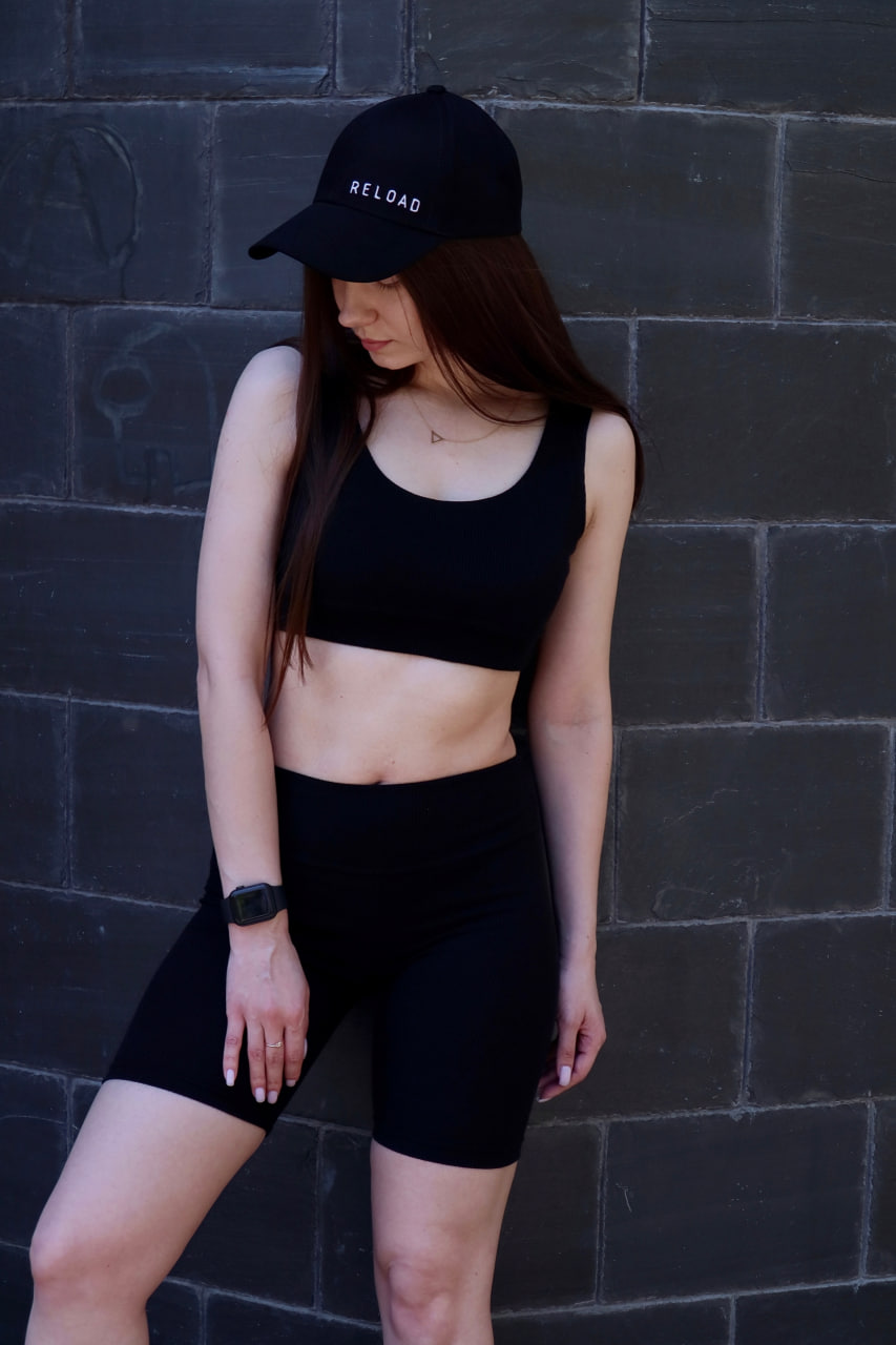 Жіночі шорти (велосипедки) - Reload, чорний