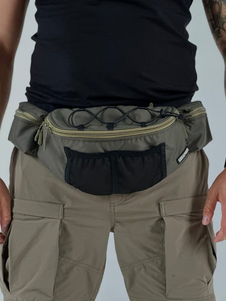 Сумка поясна SHRAPNEL RaiderPro gen.2 khaki, бананка хакі