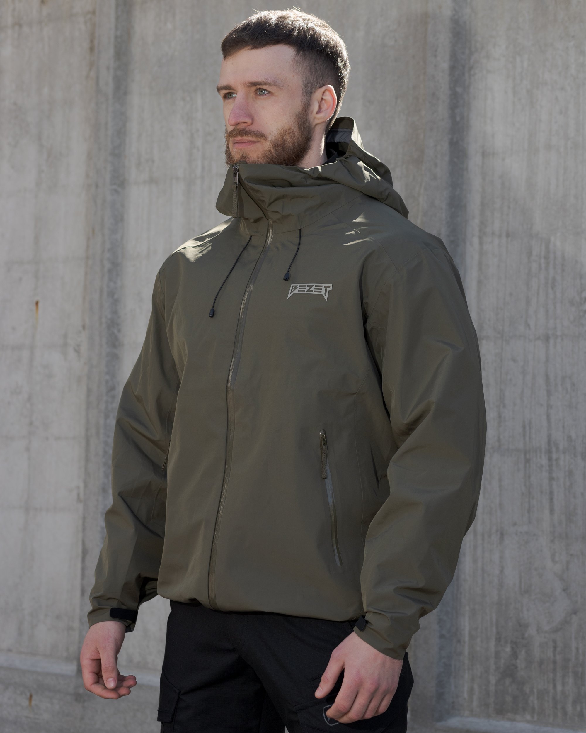 Куртка вітрівка BEZET ShieldTech хакі - Фото 49