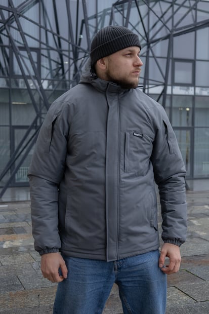 Зимова куртка Troublemaker Snow сіра, Shrapnel