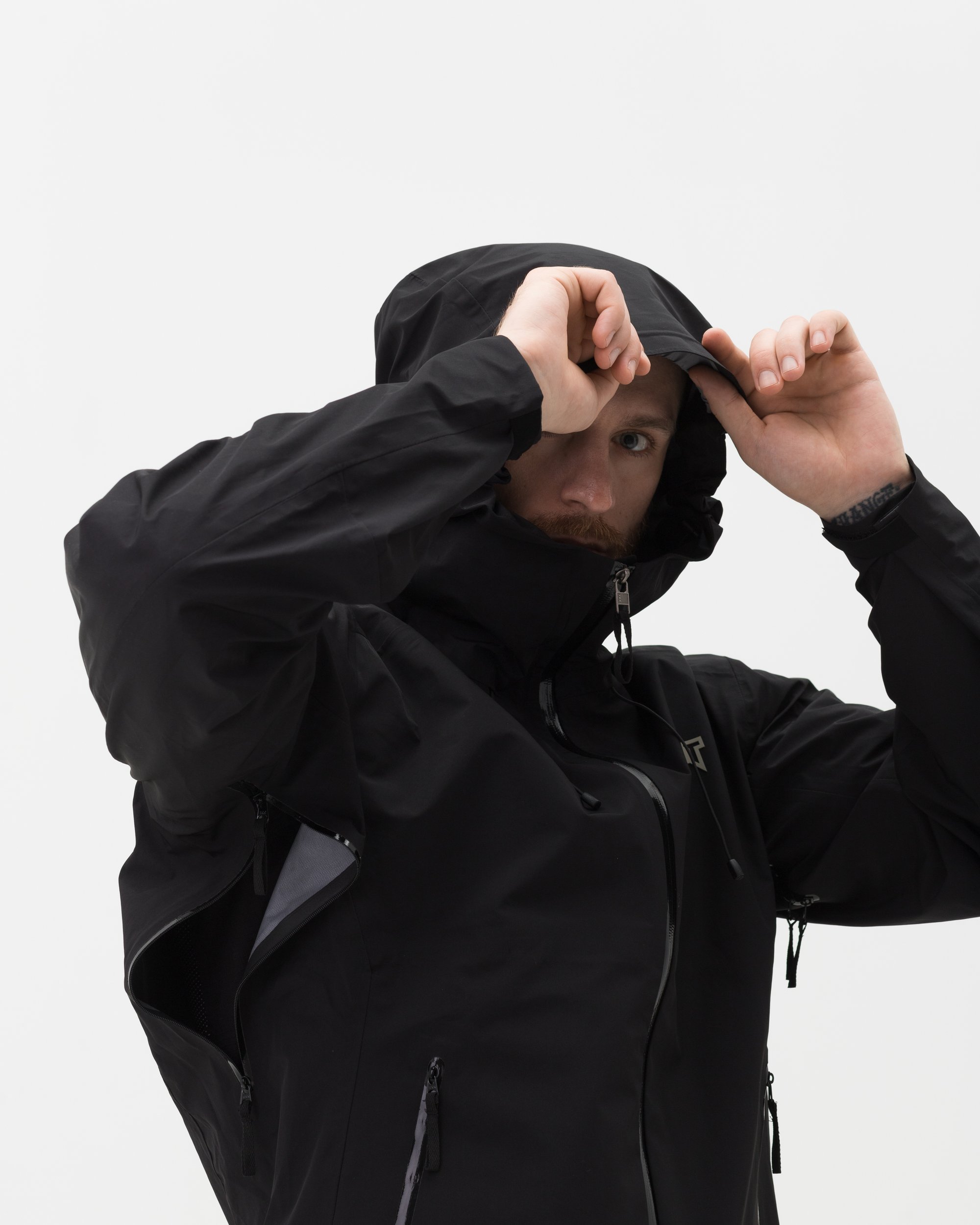 Куртка ветровка BEZET ShieldTech черный - Фото 27