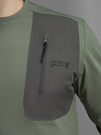 Кофта жіноча BEZET ActiveFlex хакі - Фото 5