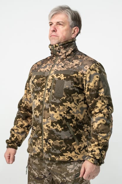 Кофта Мікрофліс RMilitary Піксель ЗСУ