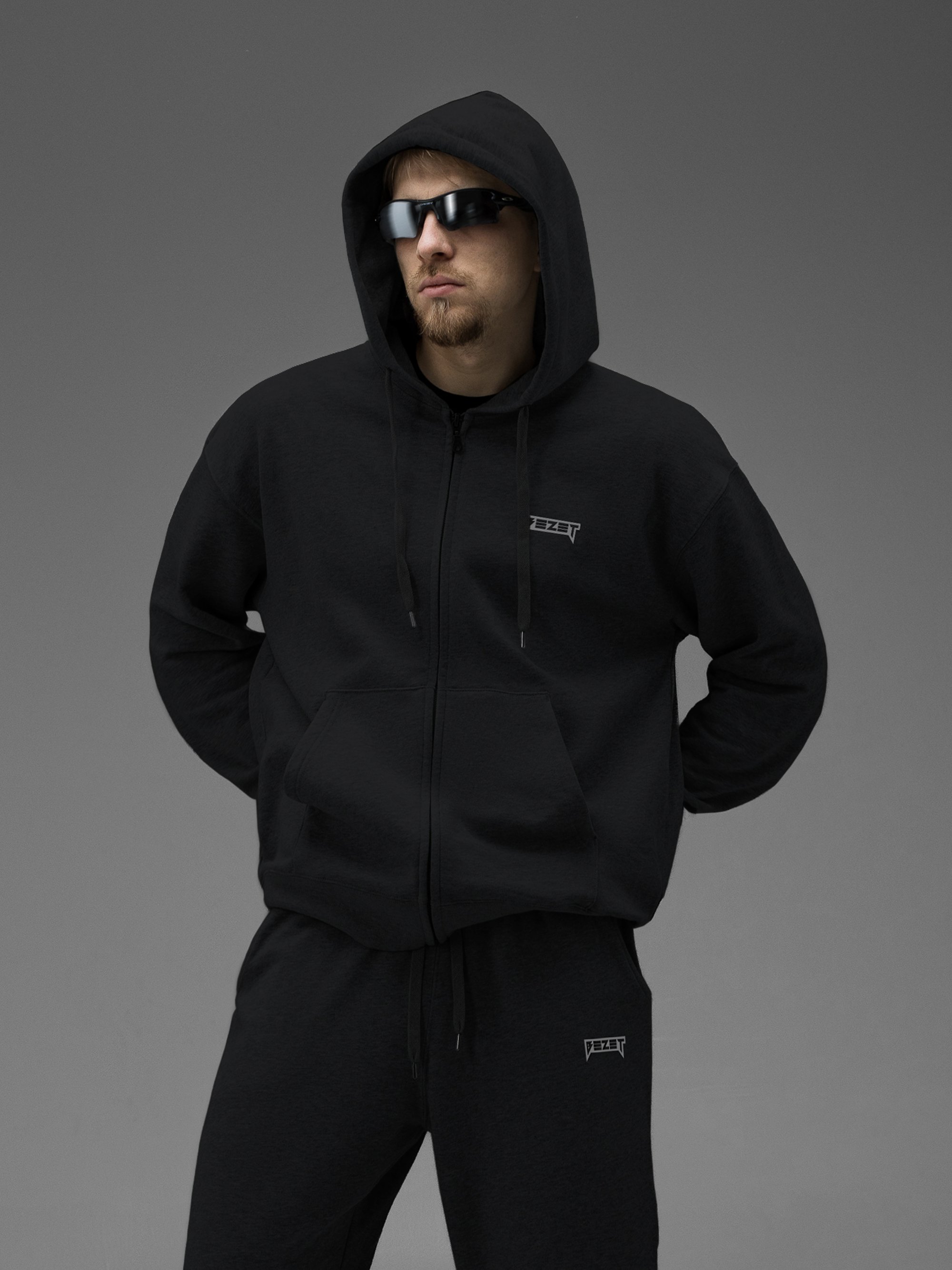 Зіп-худі BEZET Unity crew чорний
