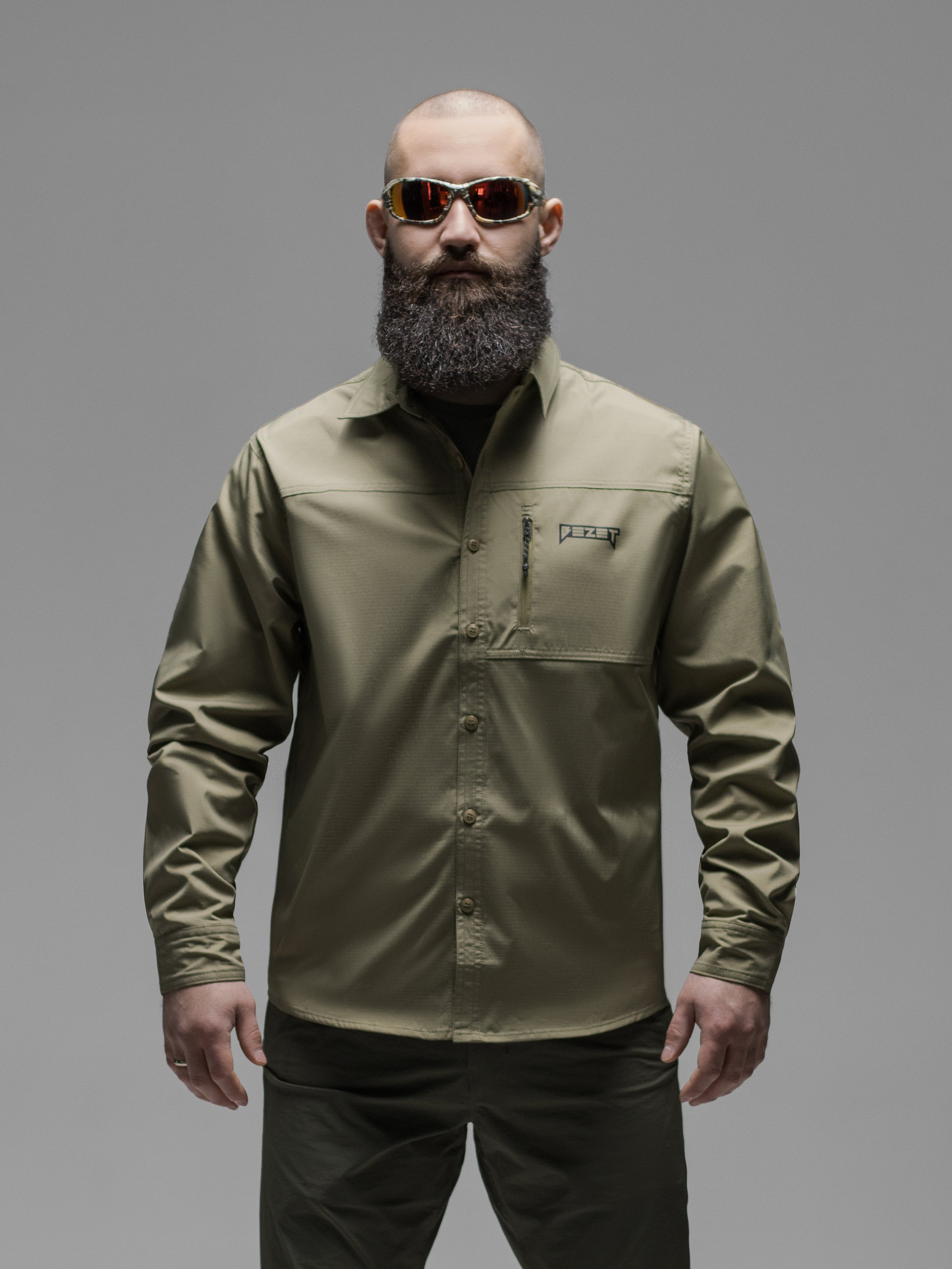 Сорочка BEZET Outland хакі