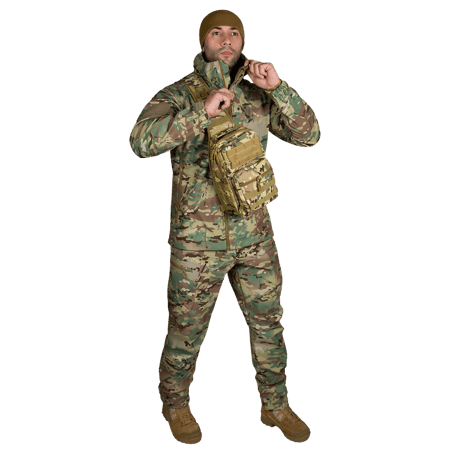 Куртка Camotec CM Stalker SoftShell Мультикам KOMBAT