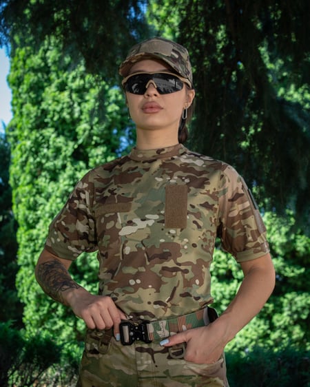 Футболка быстросохнущая тактическая женская BEZET мультикам