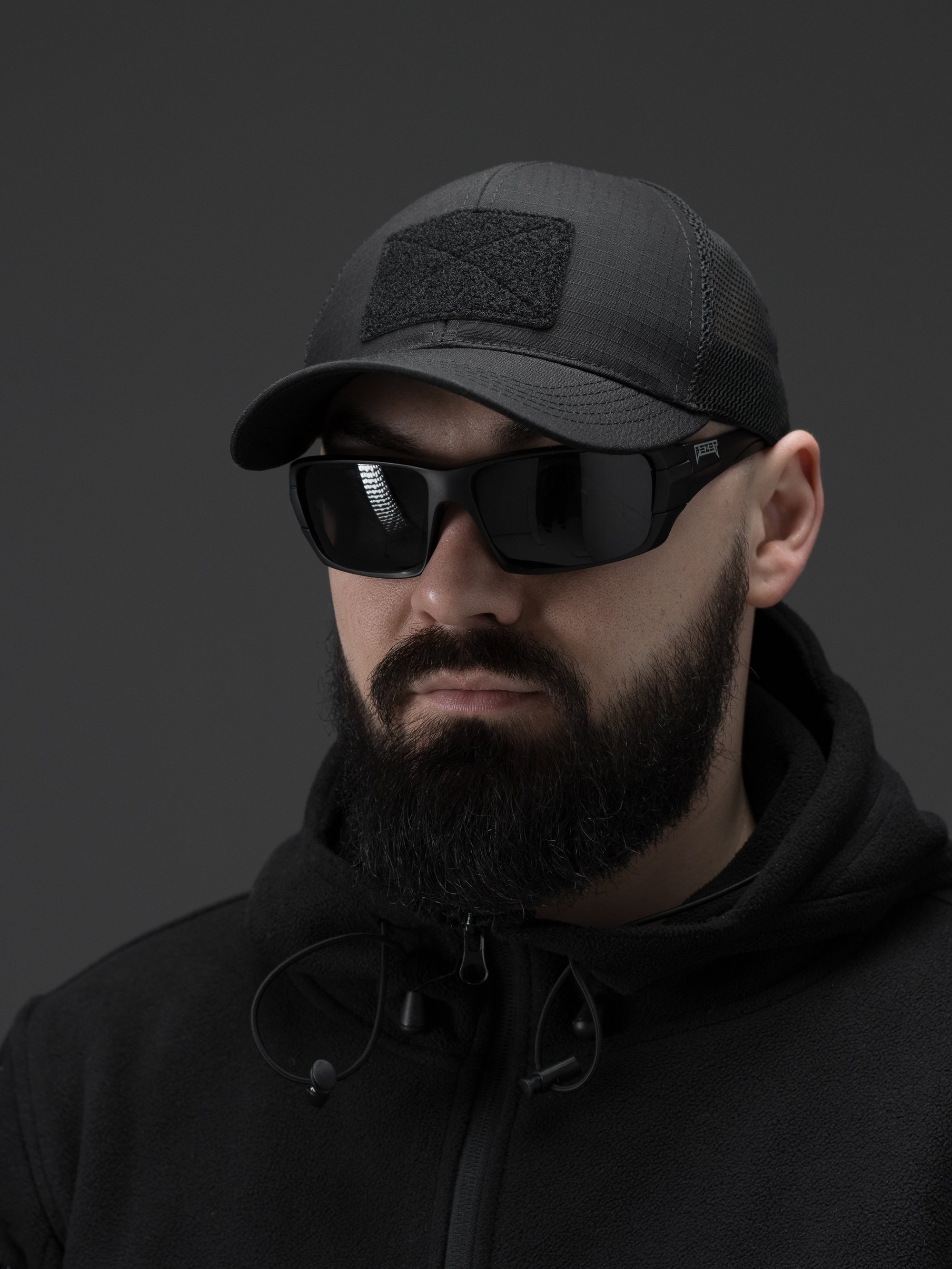 Бейсболка тактична BEZET Ranger чорний - Фото 2