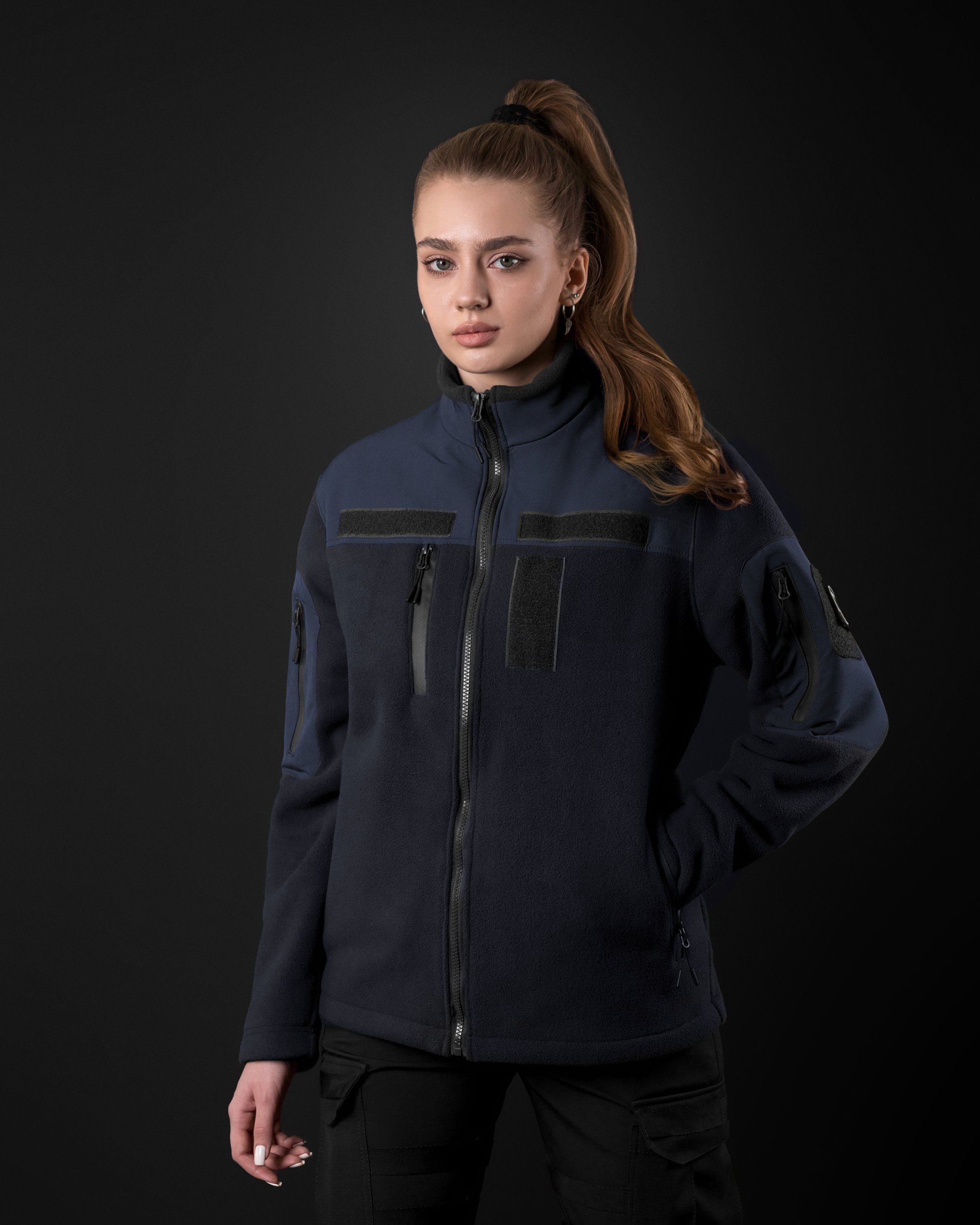 Жіноча кофта флісова BEZET синя